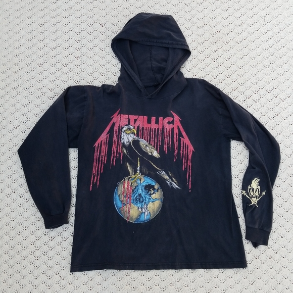 metallica tour hoodie